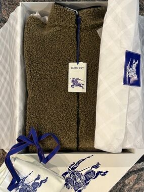 Burberry Teddy Bear Jacket SZ XL BNWT + Box